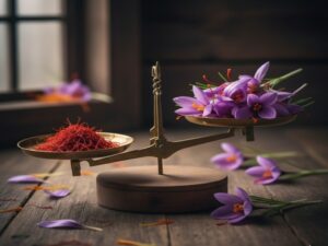 هر کیلو گل زعفران چند گرم زعفران خشک می‌دهد؟