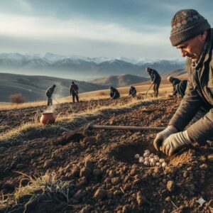 زمان کاشت زعفران در مناطق سردسیر