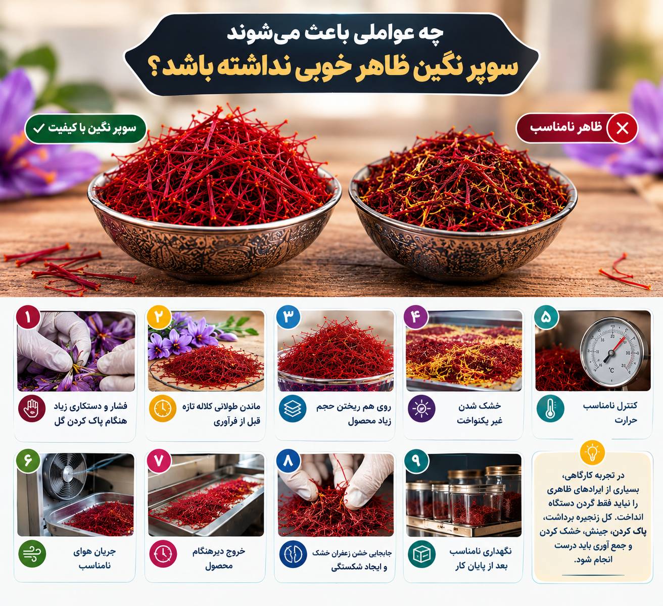 چه عواملی باعث می شوند سوپر نگین ظاهر خوبی نداشته باشد؟